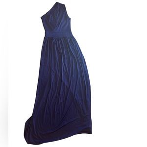 One shoulder long dress